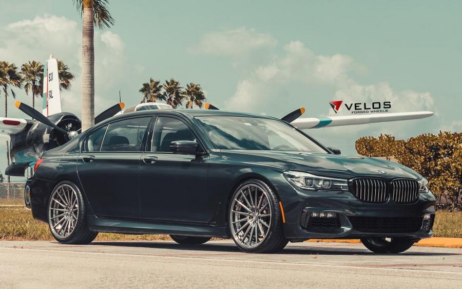 BMW 740Le xDrive on Velos Wheels (VLS02) '2019